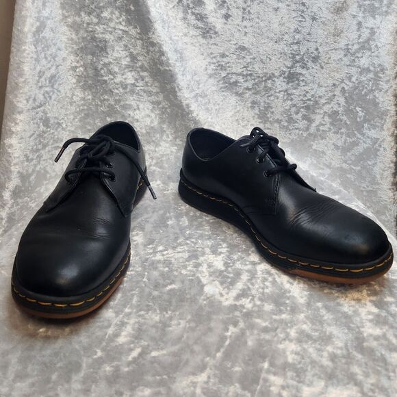 Dr Martens Air Wair Mens Black Leather Cavendish 3-Eye Shoes Unisex -Size 9M main image 6